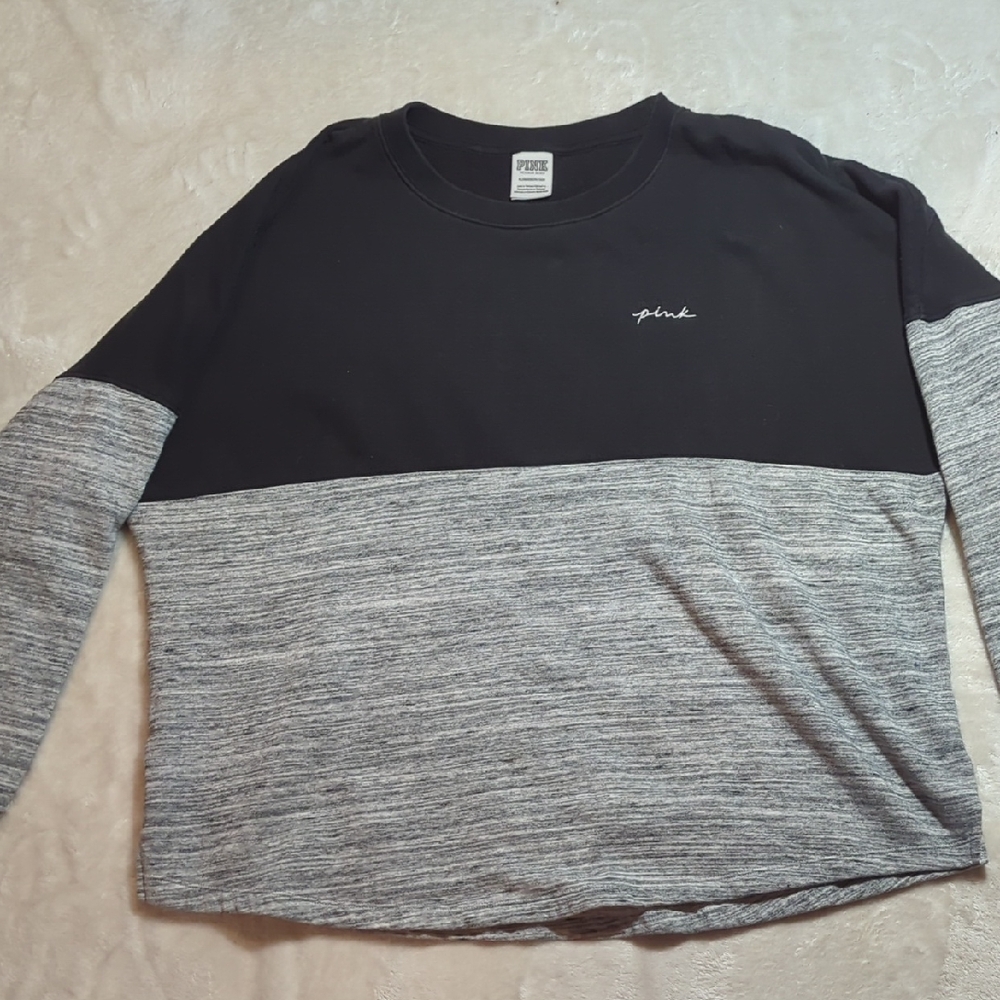 Victoria's Secret Pink Gray Top